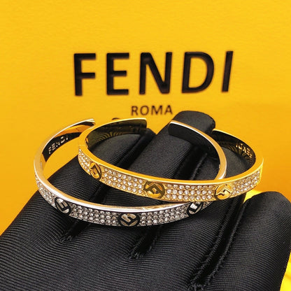 Fendi Pave Bracelet