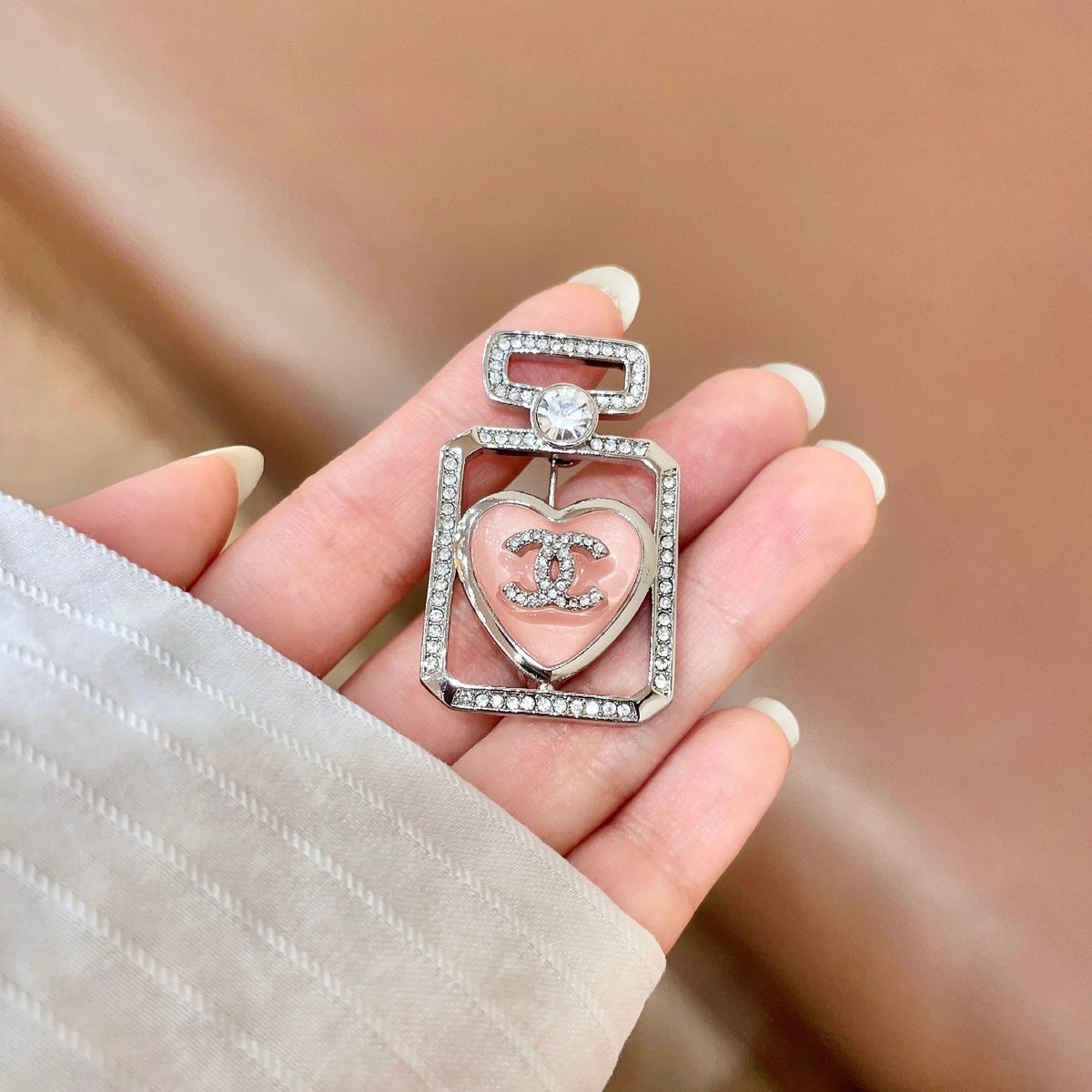 Chanel Pearl Brooch