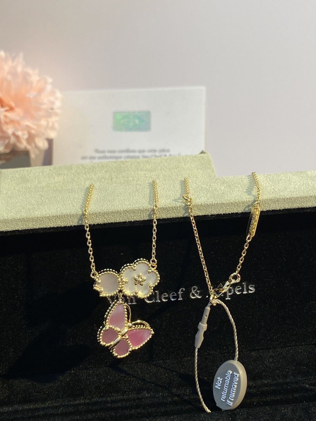 Van Cleef & Arpels Butterfly Necklace