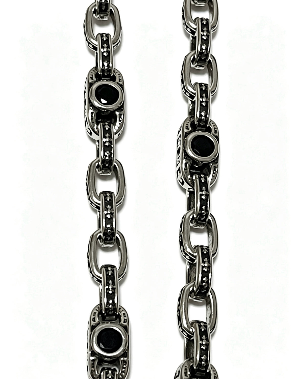 Chrome Hearts Sterling Silver Cross Necklace