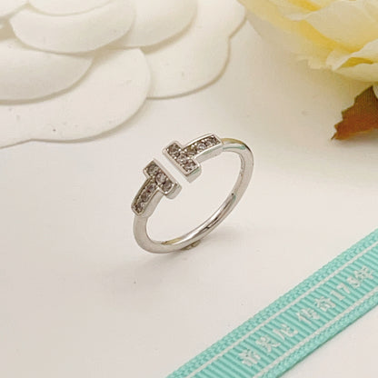 Tiffany & Co. Silver Brass Ring