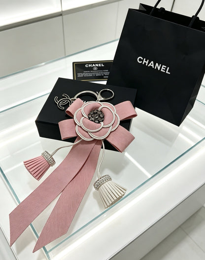 Chanel Vintage-Finish Keychain