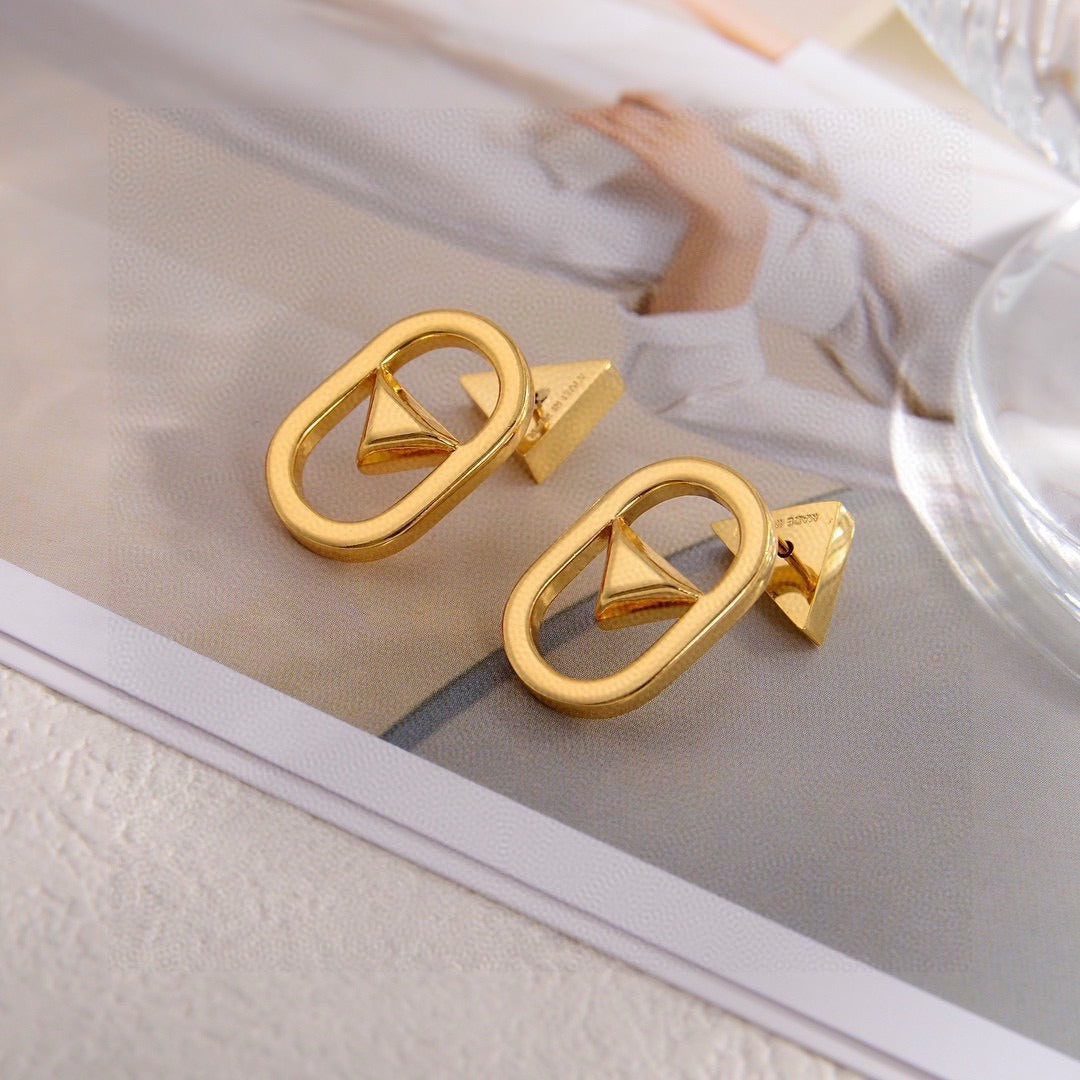 Prada Gold Earrings