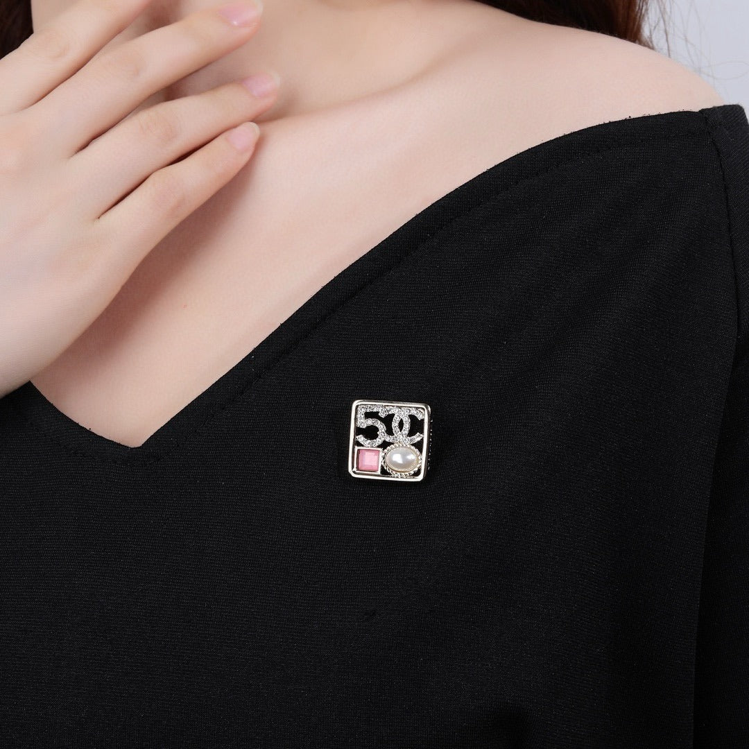 Chanel Pearl Brooch