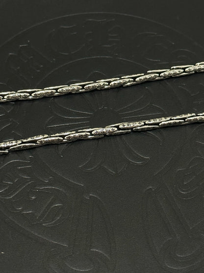 Chrome Hearts Sterling Silver Cross Necklace
