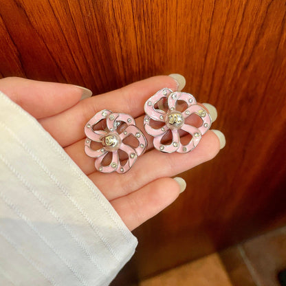 Chanel Openwork Earrings