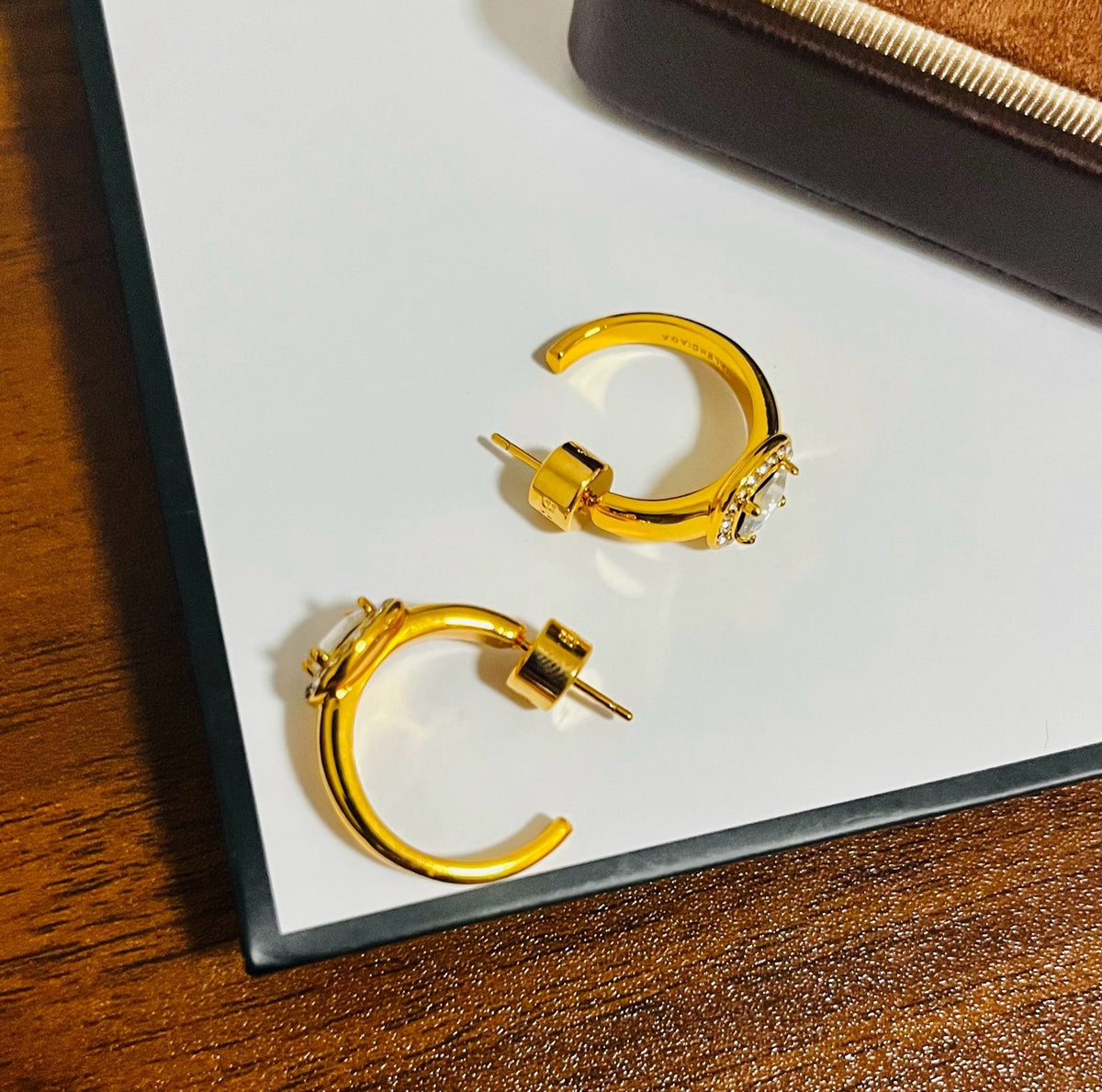 Balenciaga Brass Earrings