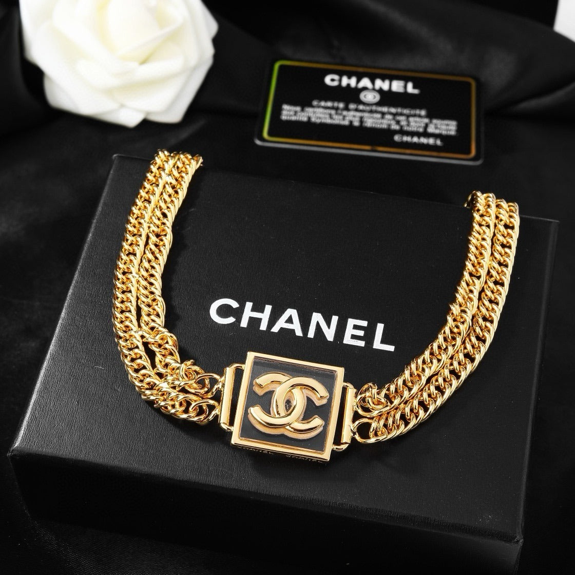 Chanel Brass Necklace
