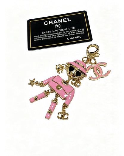 Chanel Vintage-Finish Keychain