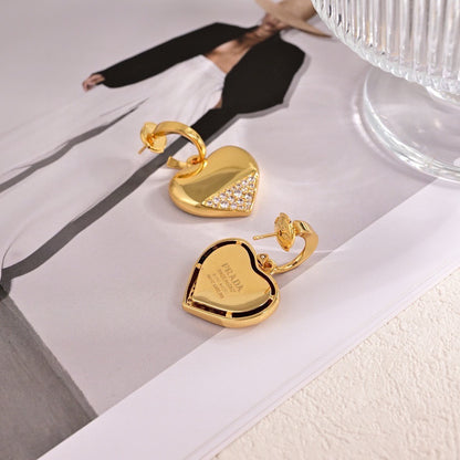 Prada Gold Earrings