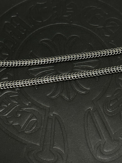 Chrome Hearts Sterling Silver Cross Necklace