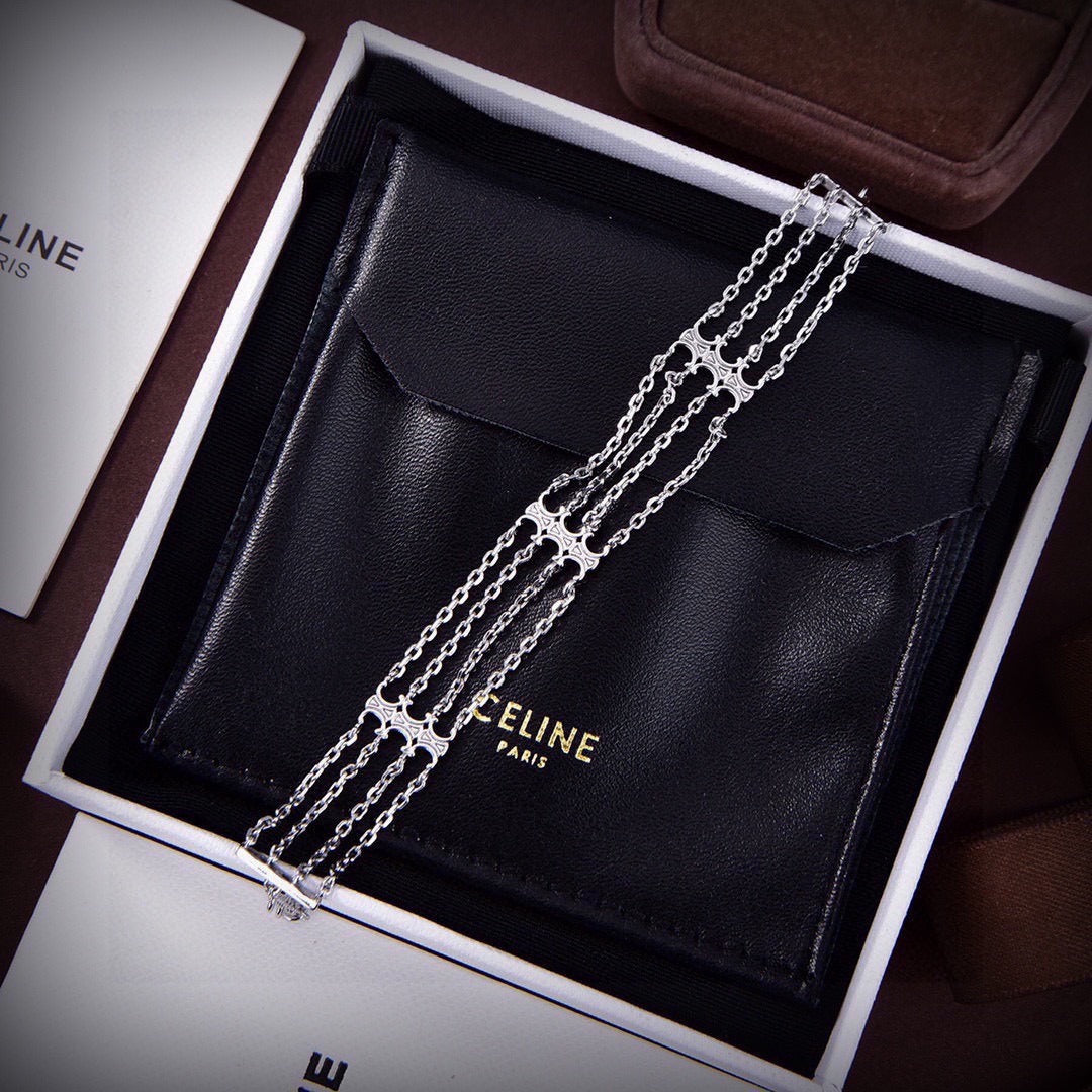 Celine Brass Bracelet