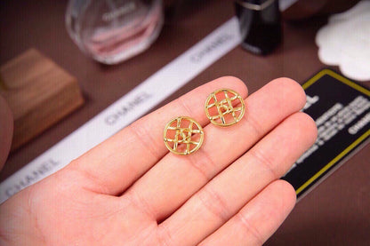 Chanel Openwork Earrings