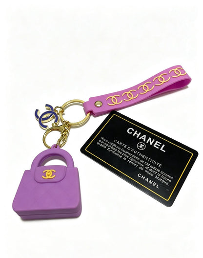 Chanel Vintage-Finish Keychain