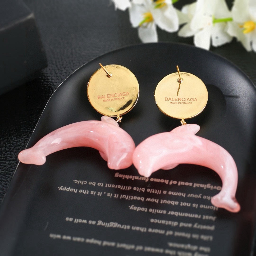 Balenciaga Brass Earrings