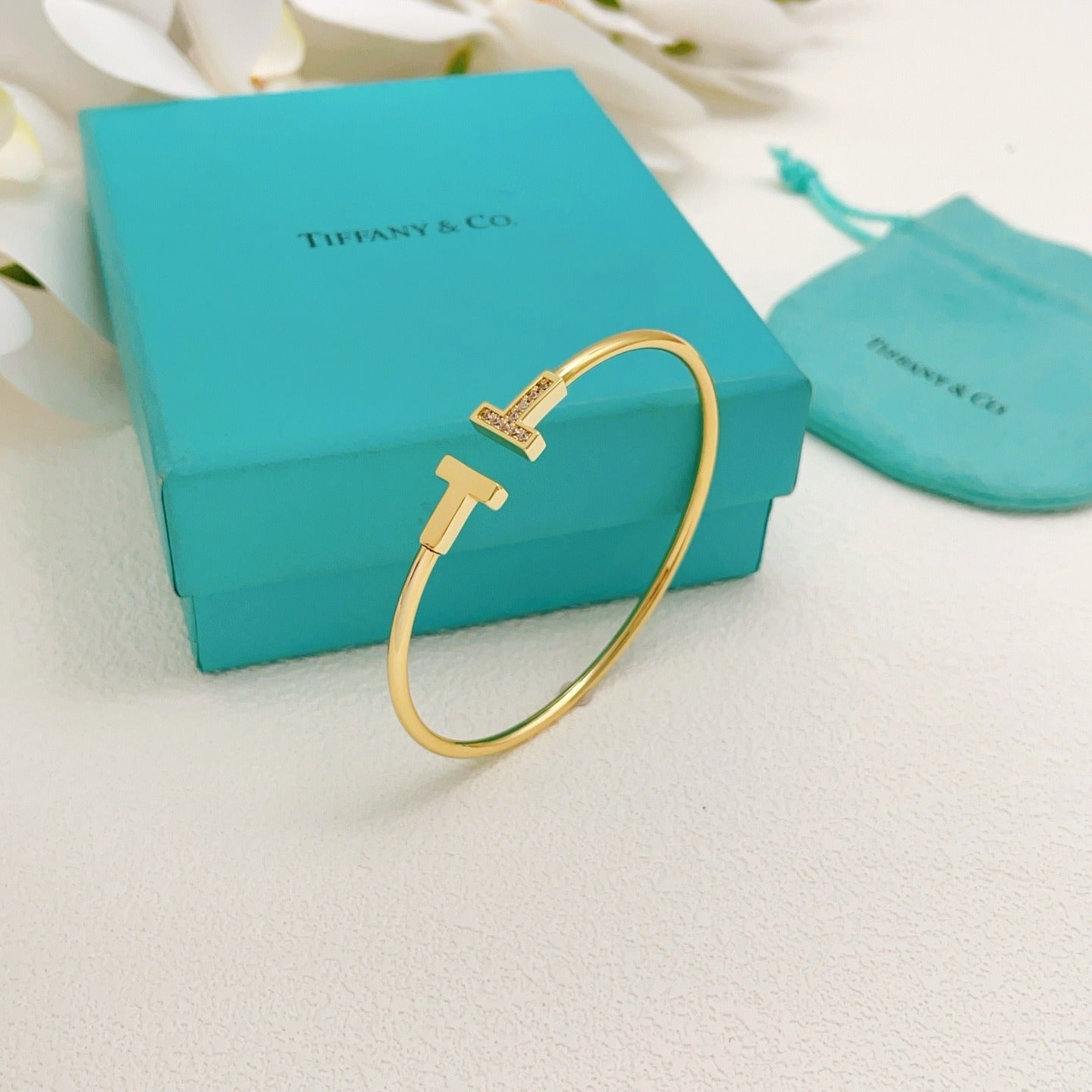 Tiffany & Co. Gold Brass Bracelet