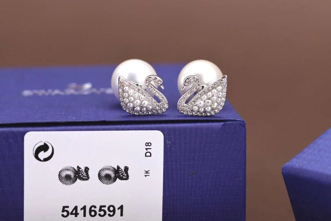 Swarovski Pearl Earrings