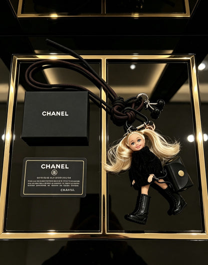 Chanel Vintage-Finish Keychain