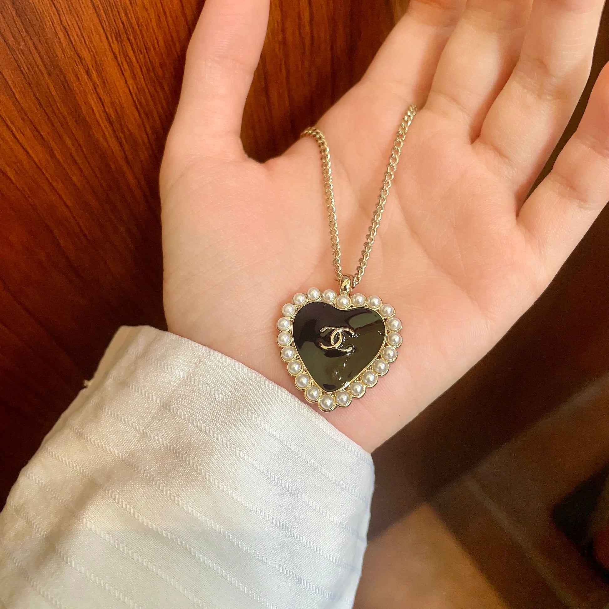 Chanel Heart Necklace