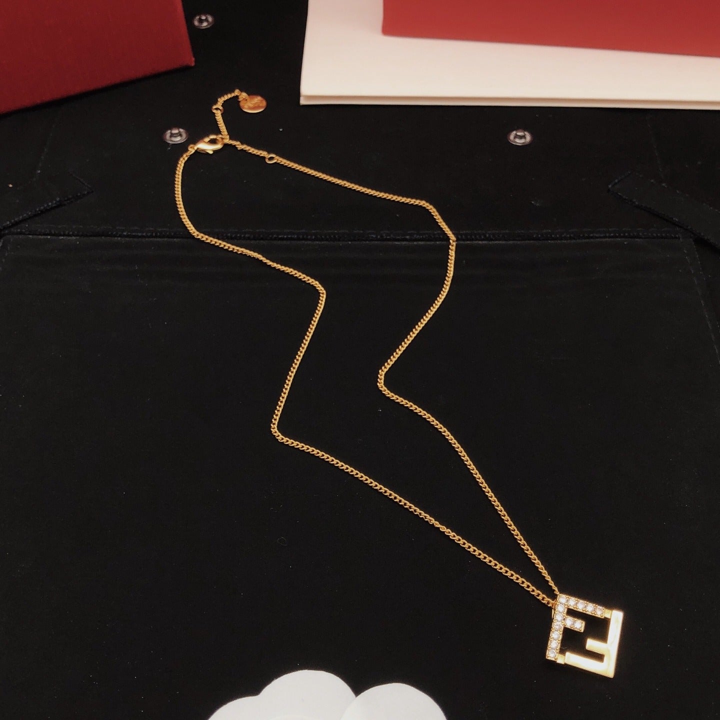 Fendi Brass Necklace
