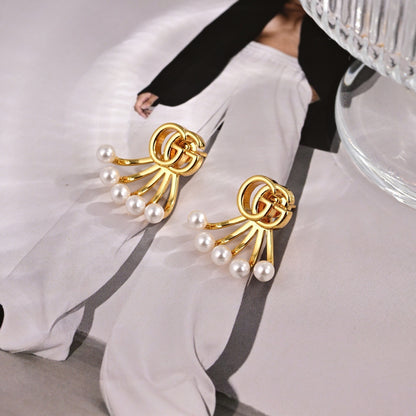 Gucci Logo Earrings