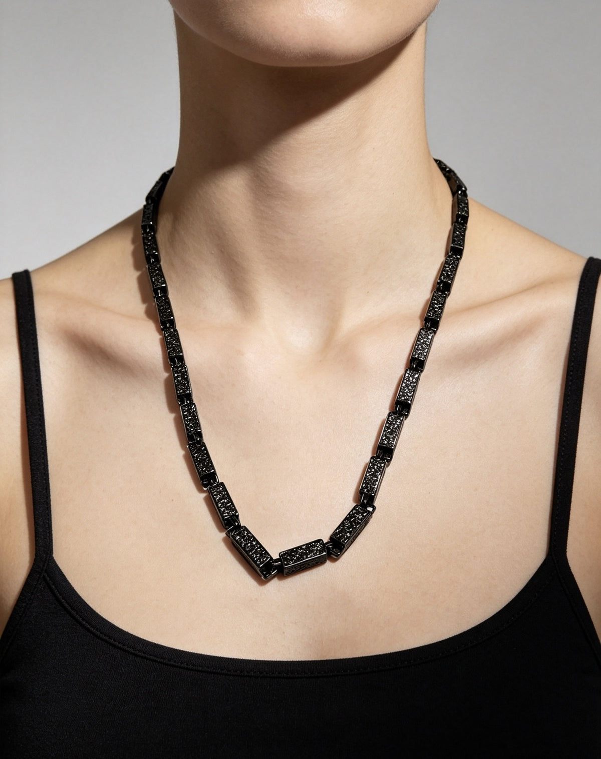 Dior Sterling Silver Chain Necklace