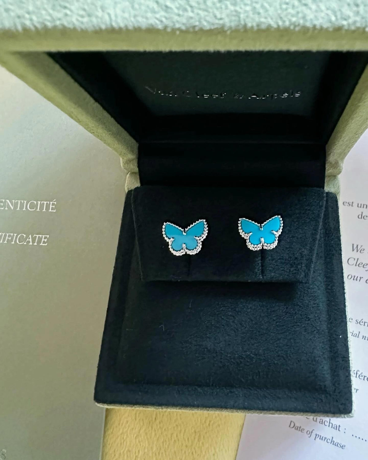 Van Cleef & Arpels Butterfly Earrings