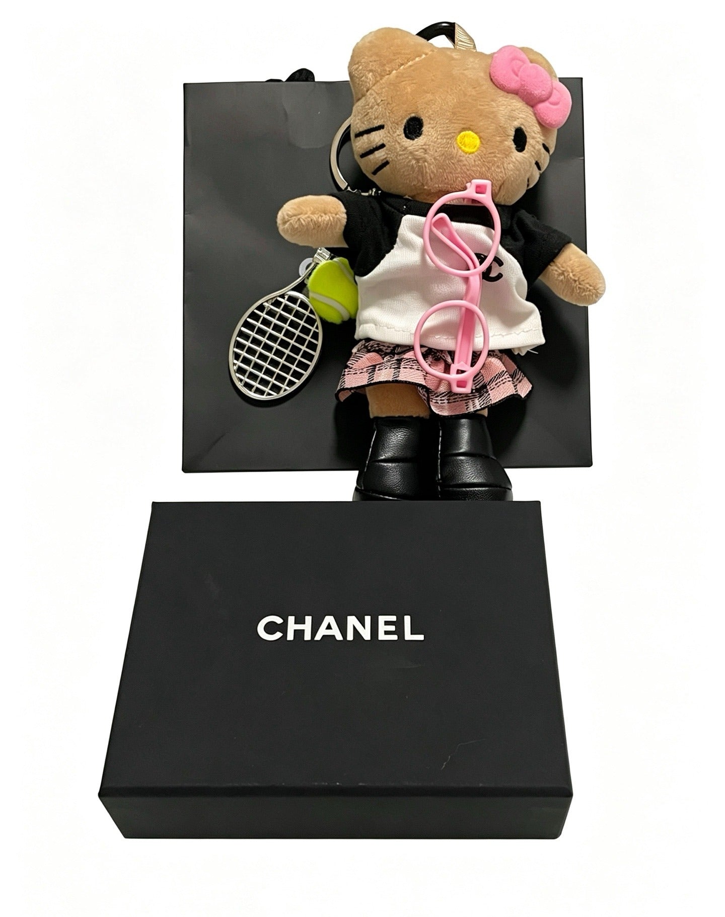Chanel Vintage-Finish Keychain