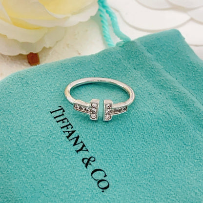 Tiffany & Co. Silver Brass Ring
