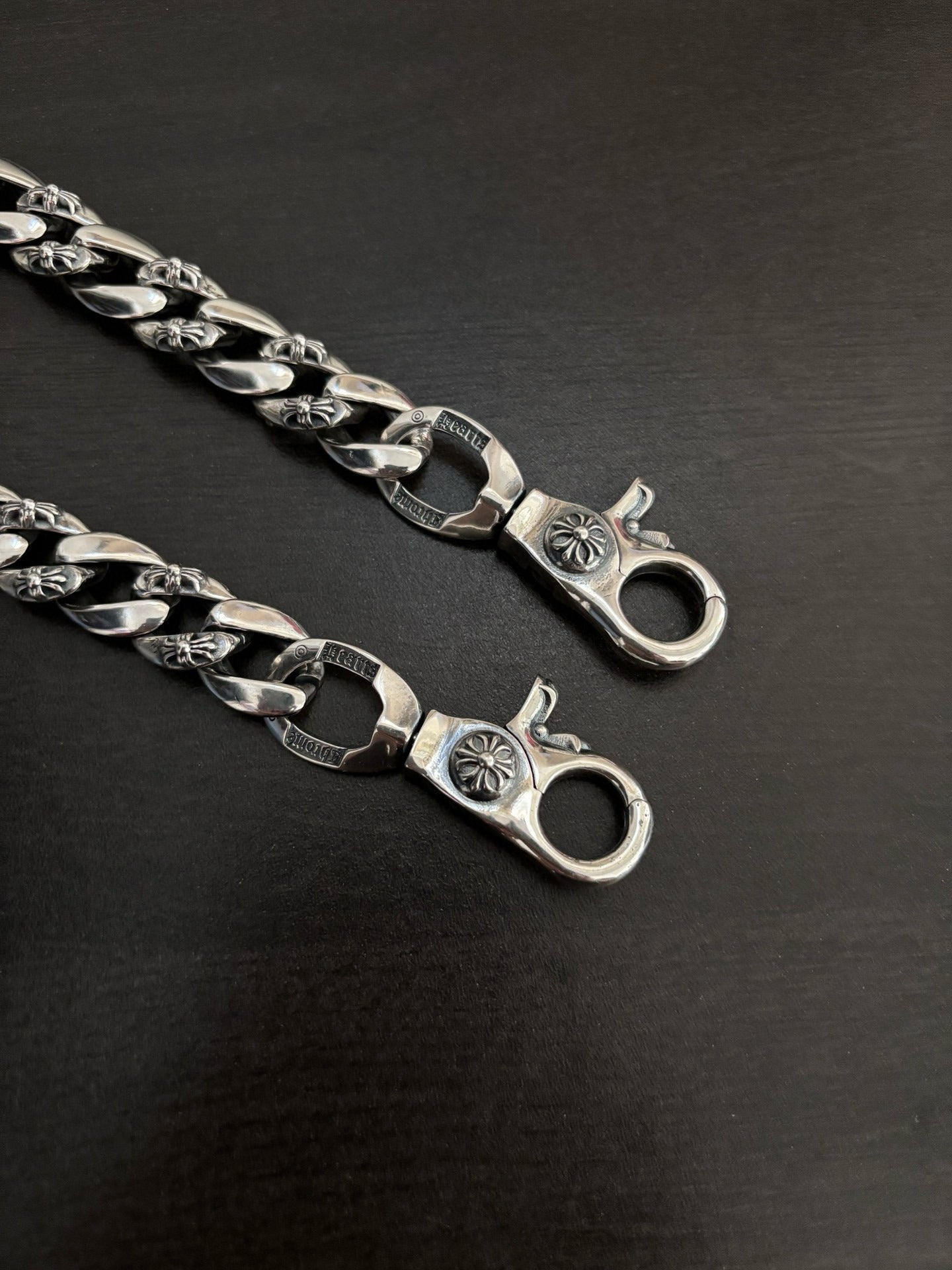 Chrome Hearts Vintage-Finish Keychain