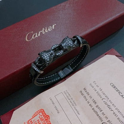 Cartier Leather Bracelet