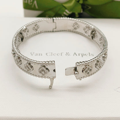 Van Cleef & Arpels Silver Brass Bracelet