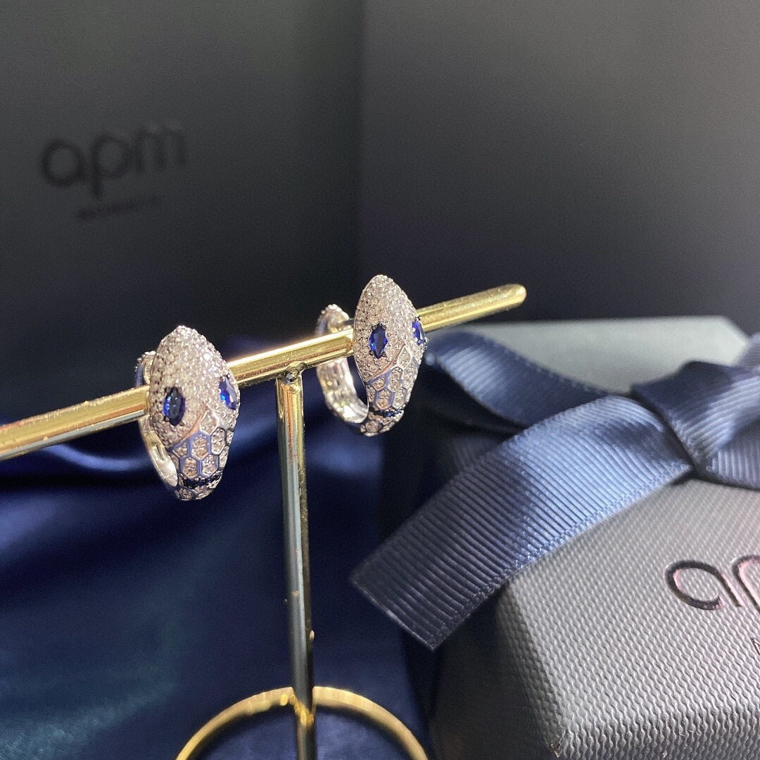 APM Monaco Serpent Earrings