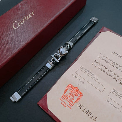Cartier Leather Bracelet