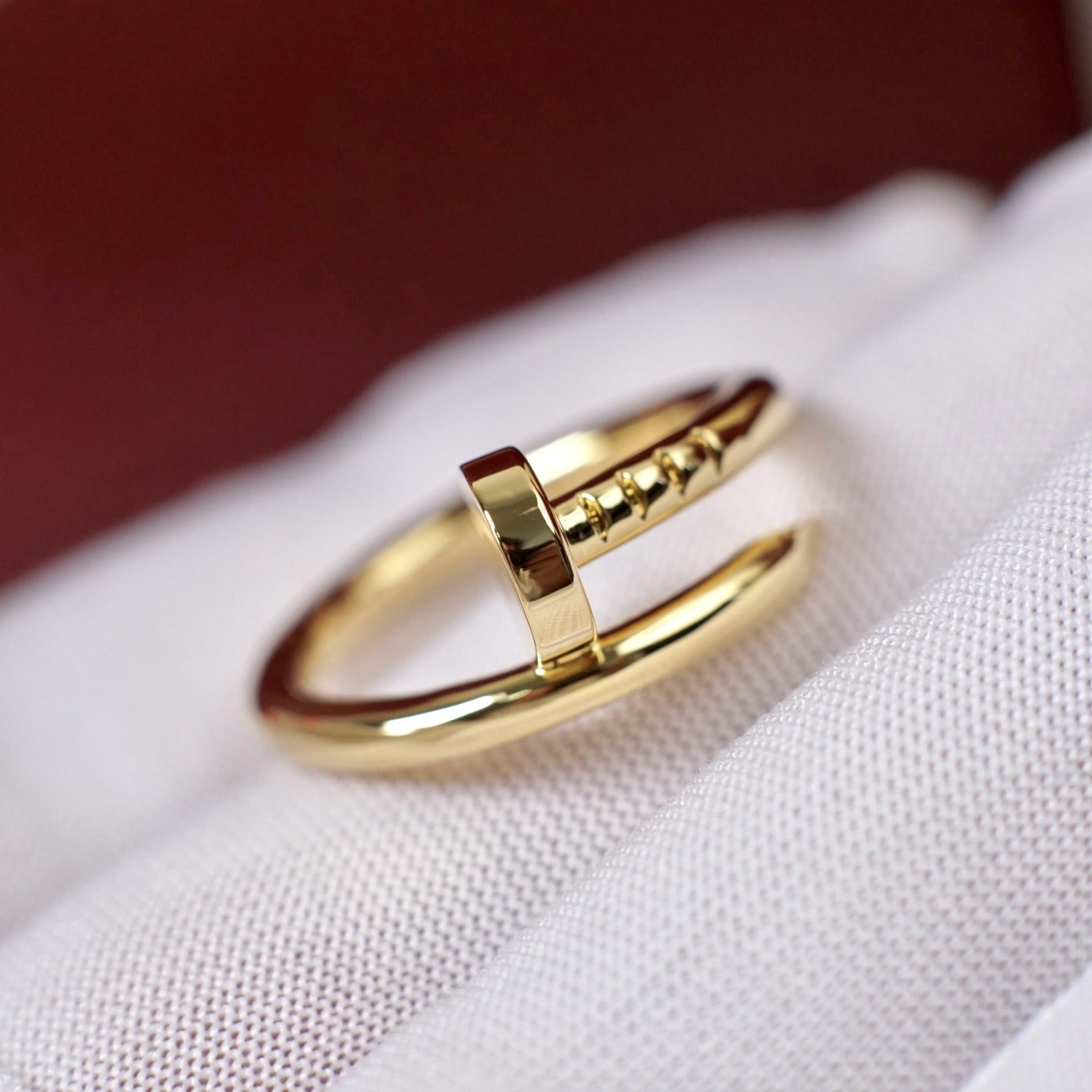 Cartier Silver Juste un Clou Ring