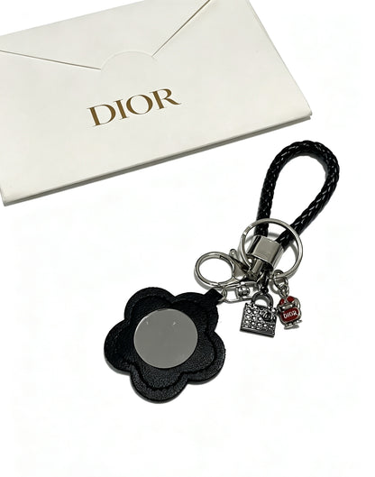 Dior Vintage-Finish Keychain