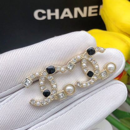 Chanel Pearl Earrings