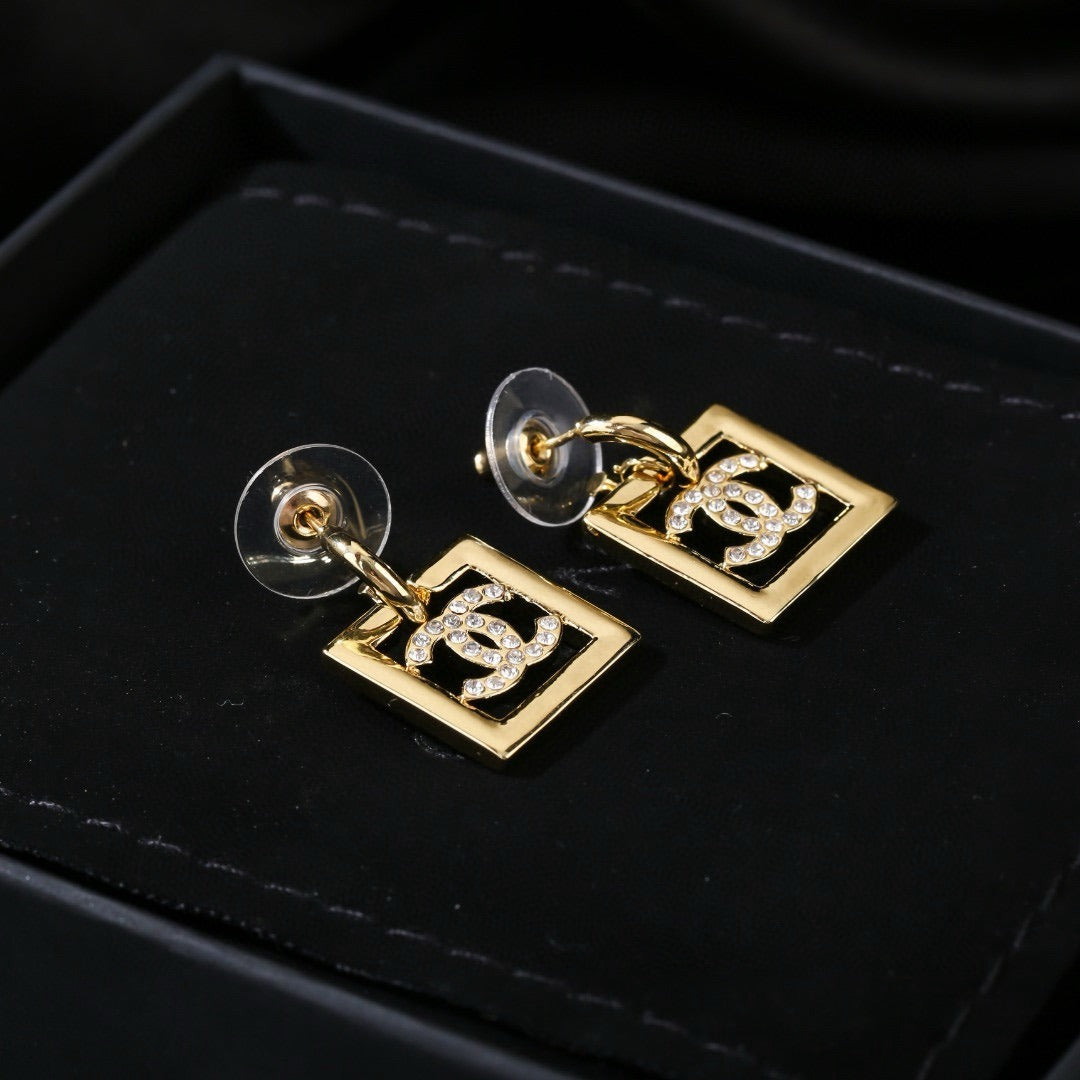 Chanel Brass Earrings