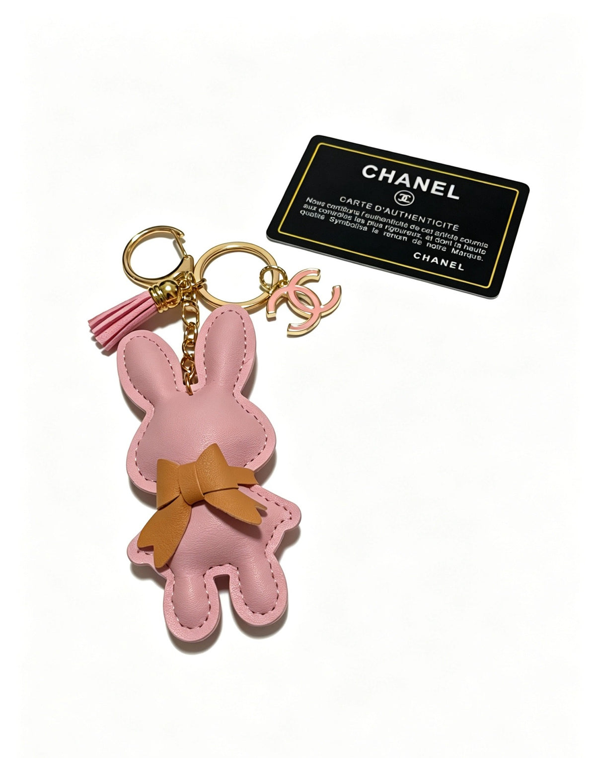 Chanel Vintage-Finish Keychain