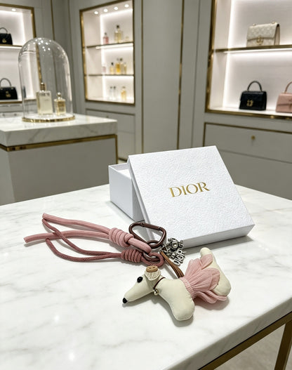 Dior Vintage-Finish Keychain