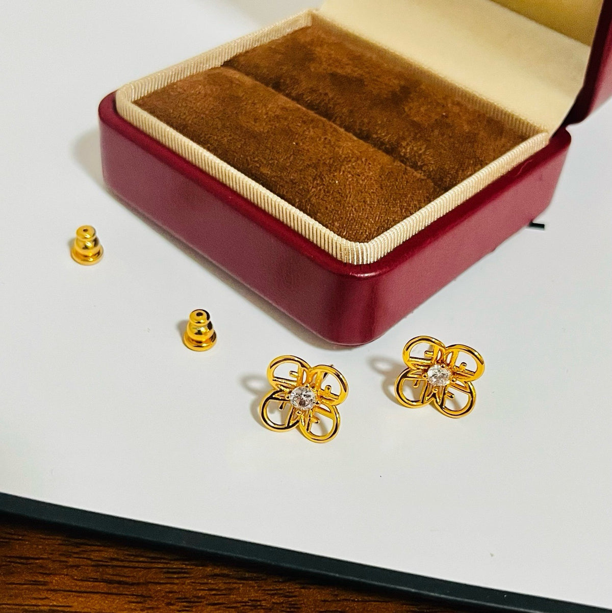 Fendi Logo Earrings