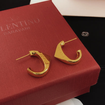 Prada Brass Earrings