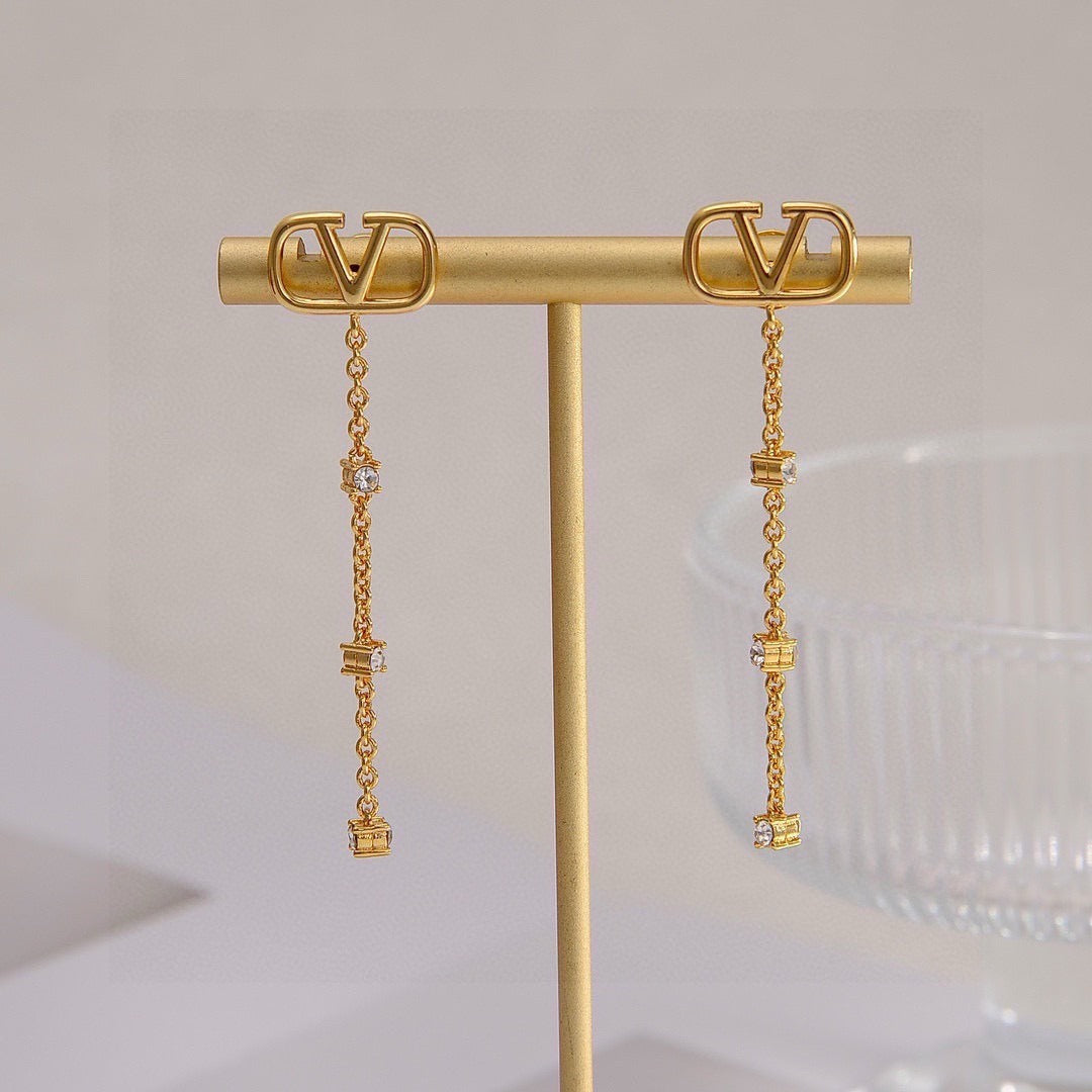 Valentino Gold Earrings