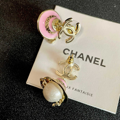 Chanel Heart Earrings