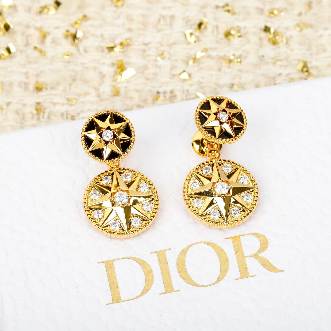 Dior Sterling Silver Earrings