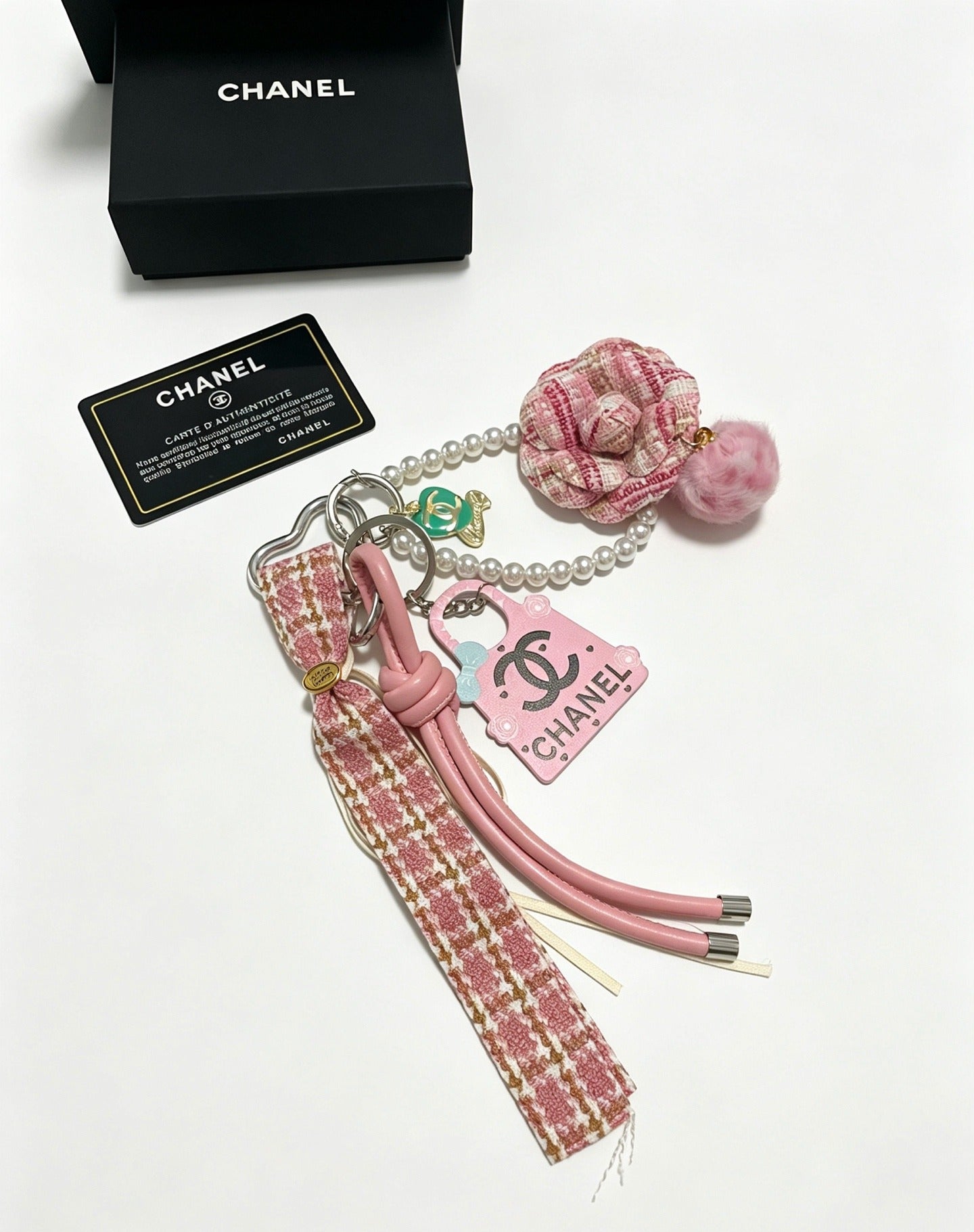 Chanel Vintage-Finish Keychain