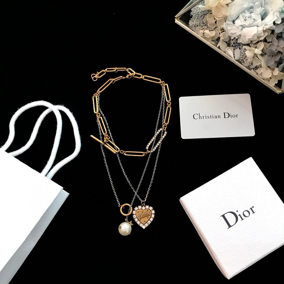 Dior Heart Necklace