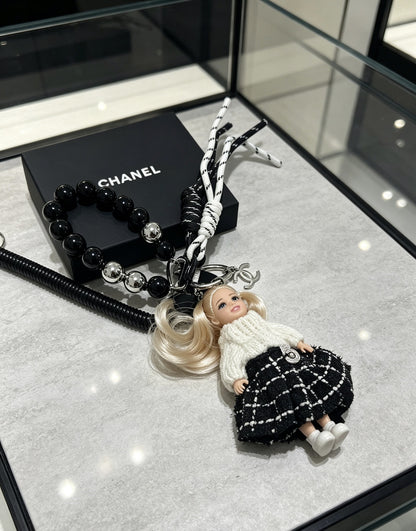 Chanel Vintage-Finish Keychain
