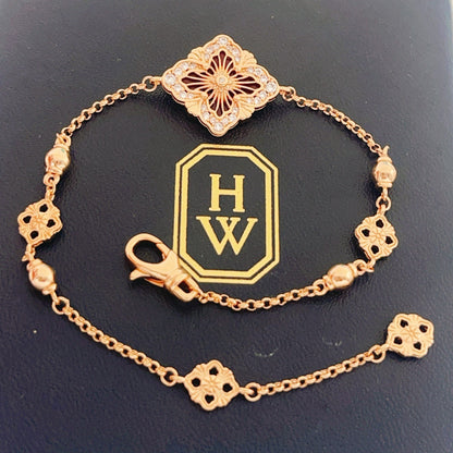 Harry Winston Red Brass Bracelet