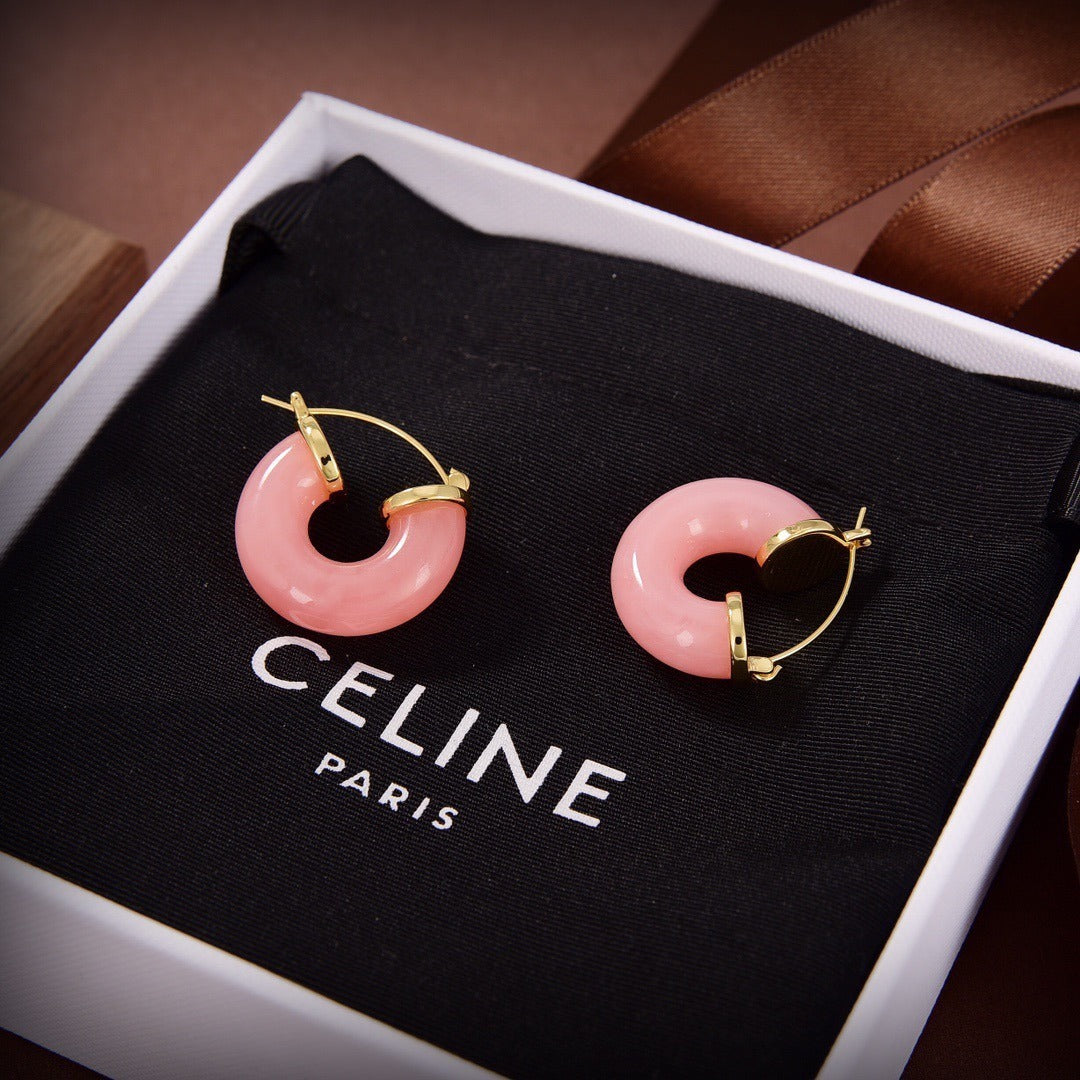 Celine Brass Earrings